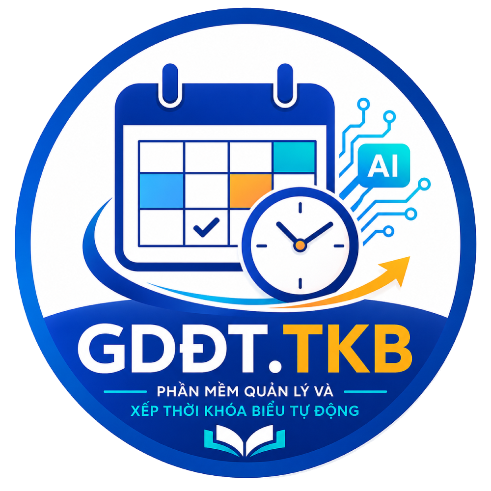 GDĐT.TKB - phần mềm quản lý và xếp thời khóa biểu tự động